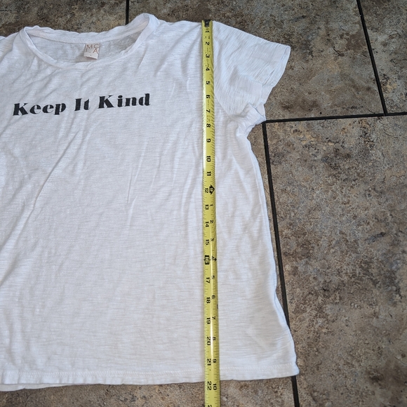 MCLA Keep it Kind Ladies Large Sheer Top - Picture 3 of 7